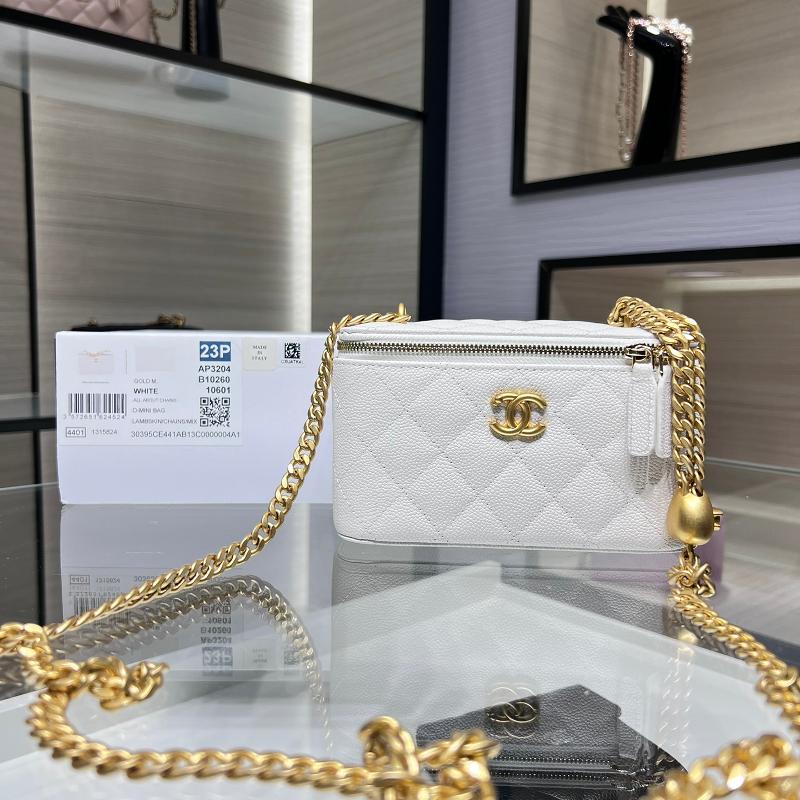 Chanel Chain Package AP3204 Ball Pattern White